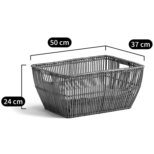 Корзина для белья из ротанга Tamu Wicker Basket во Владивостоке