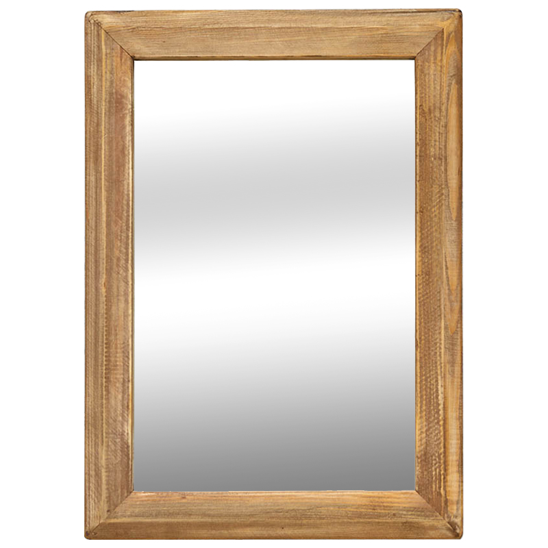 Настенное зеркало в деревянной раме Bruno Mirror Древесина Зеркало Настенное зеркало в деревянной раме Bruno Mirror Древесина Зеркало во Владивостоке | Loft Concept