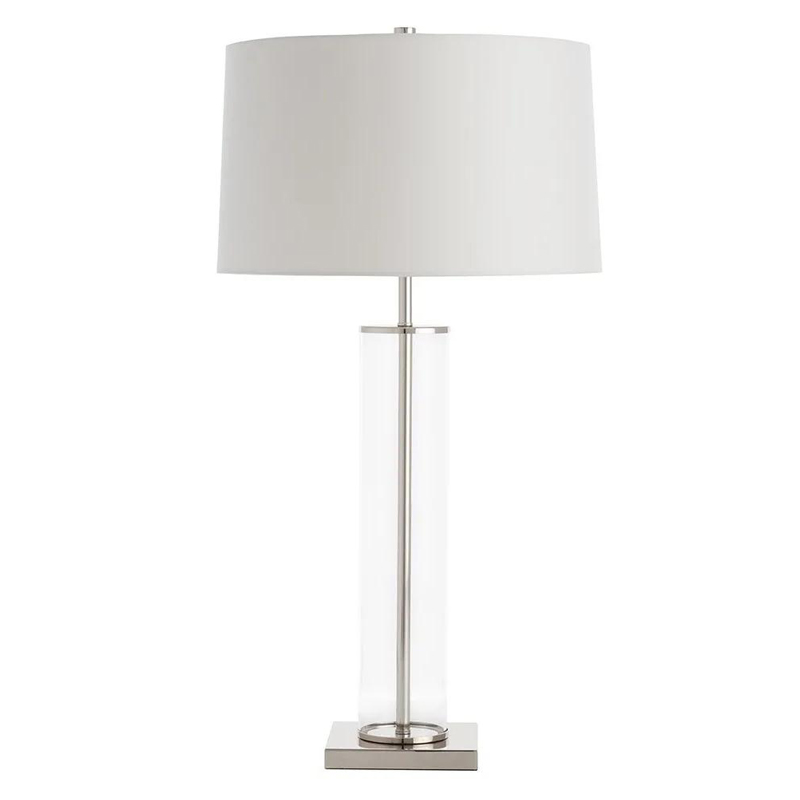 Настольная лампа Ticiana Glass Tube Table lamp Серебряный Настольная лампа Ticiana Glass Tube Table lamp Серебряный во Владивостоке | Loft Concept