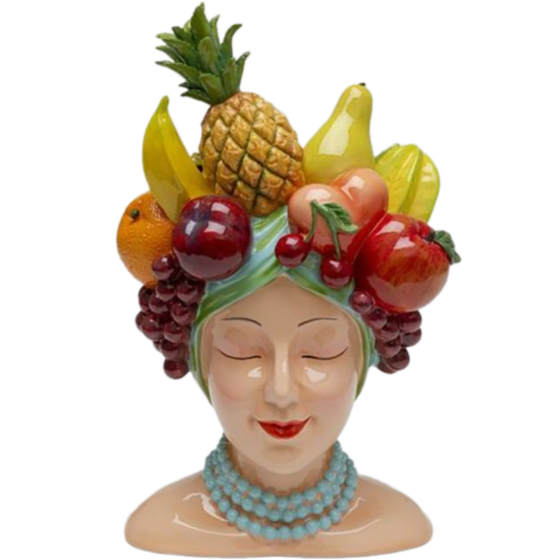 Ваза Fruit Woman Красный Желтый Бежевый Оранжевый Зеленый Ваза Fruit Woman Красный Желтый Бежевый Оранжевый Зеленый во Владивостоке | Loft Concept