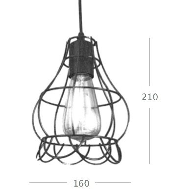 Cветильник Loft Nest Cage №5 Cветильник Loft Nest Cage №5 во Владивостоке