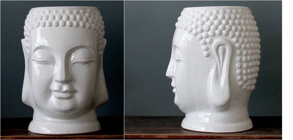 Керамический табурет White buddha Керамический табурет White buddha - Loft-Concept во Владивостоке