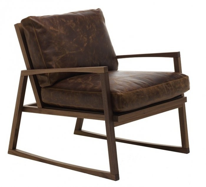 Кресло York armchair Коричневый Кресло York armchair Коричневый во Владивостоке | Loft Concept
