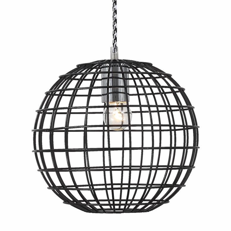 Люстра Iron Farm Cage Pendant Black Черный Люстра Iron Farm Cage Pendant Black Черный во Владивостоке | Loft Concept