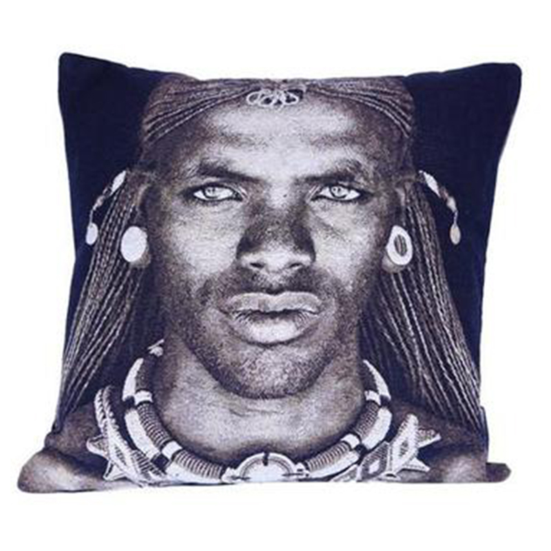 Декоративная Подушка Samburu Warrior Kenya  во Владивостоке | Loft Concept 