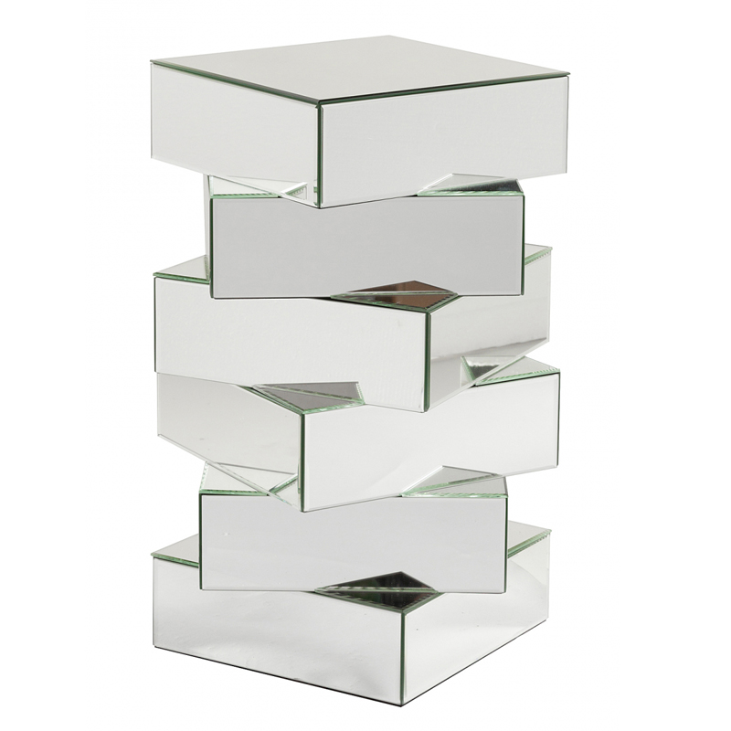 Приставной столик Mirrored Tower Зеркало Приставной столик Mirrored Tower Зеркало во Владивостоке | Loft Concept