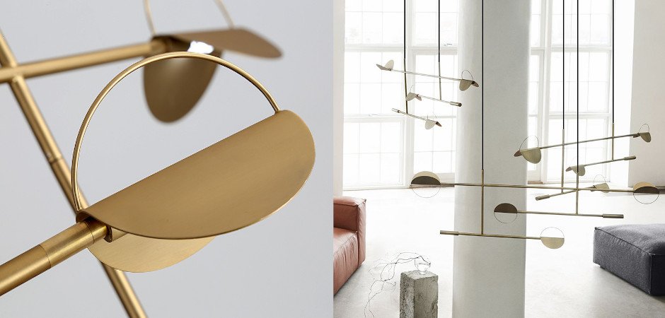 Люстра BOLIA LEAVES PENDANT brass Люстра BOLIA LEAVES PENDANT brass - Loft-Concept во Владивостоке