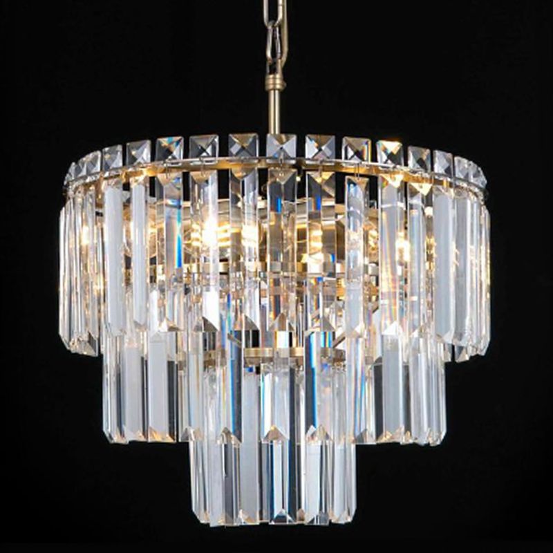 Люстра Odeon Chandelier Прозрачное Стекло диаметр 36 Прозрачный (Transparent) Латунь Люстра Odeon Chandelier Прозрачное Стекло диаметр 36 Прозрачный (Transparent) Латунь во Владивостоке | Loft Concept