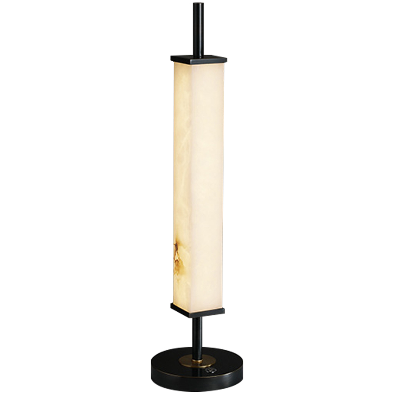 Настольная лампа Gaelle Modern Marble Table Lamp Темная медь Черный Белый Мрамор Bianco Настольная лампа Gaelle Modern Marble Table Lamp Темная медь Черный Белый Мрамор Bianco во Владивостоке | Loft Concept