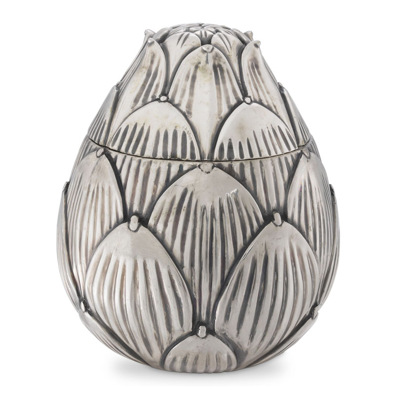 Шкатулка Eichholtz BOX ARTICHOKE Серебро винтаж Шкатулка Eichholtz BOX ARTICHOKE Серебро винтаж во Владивостоке | Loft Concept