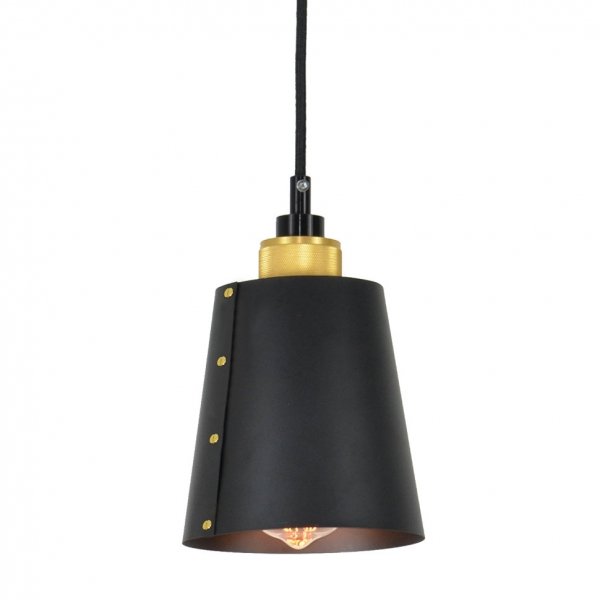 Подвесной светильник Black Hooked Mono Cope Черный во Владивостоке | Loft Concept 