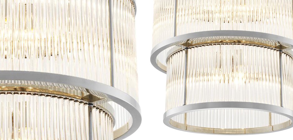 Люстра Chandelier Palmera Nickel - Loft-Concept во Владивостоке