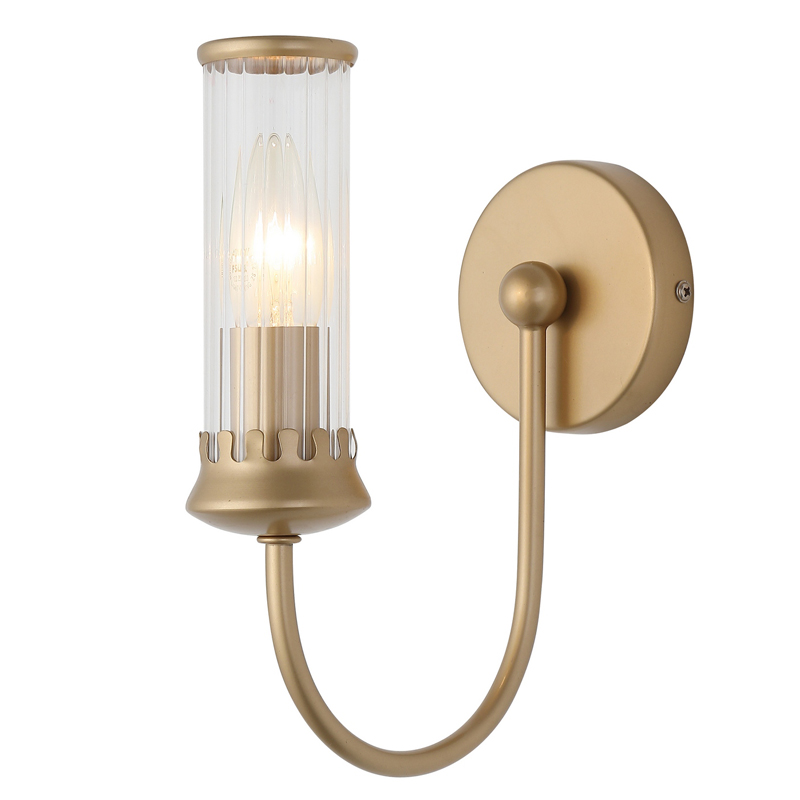Бра Morgane Sconce gold Золотой Прозрачный Бра Morgane Sconce gold Золотой Прозрачный во Владивостоке | Loft Concept