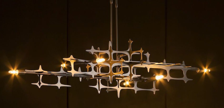 Люстра HUBBARDTON FORGE GRID PENDANT Люстра HUBBARDTON FORGE GRID PENDANT - Loft-Concept во Владивостоке