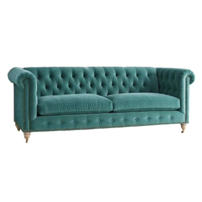 Трехместный диван Velvet Lyre Chesterfield Sofa Серый Фиолетовый Красный Малахит (зеленый) Бирюзовый Голубой пастельный Золотой Трехместный диван Velvet Lyre Chesterfield Sofa Серый Фиолетовый Красный Малахит (зеленый) Бирюзовый Голубой пастельный Золотой во Владивостоке | Loft Concept