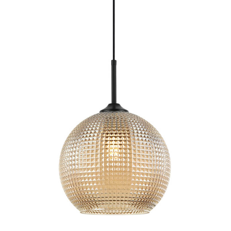 Подвесной светильник Crystal Galaxy Ball gold glass Черный Золотой Подвесной светильник Crystal Galaxy Ball gold glass Черный Золотой во Владивостоке | Loft Concept
