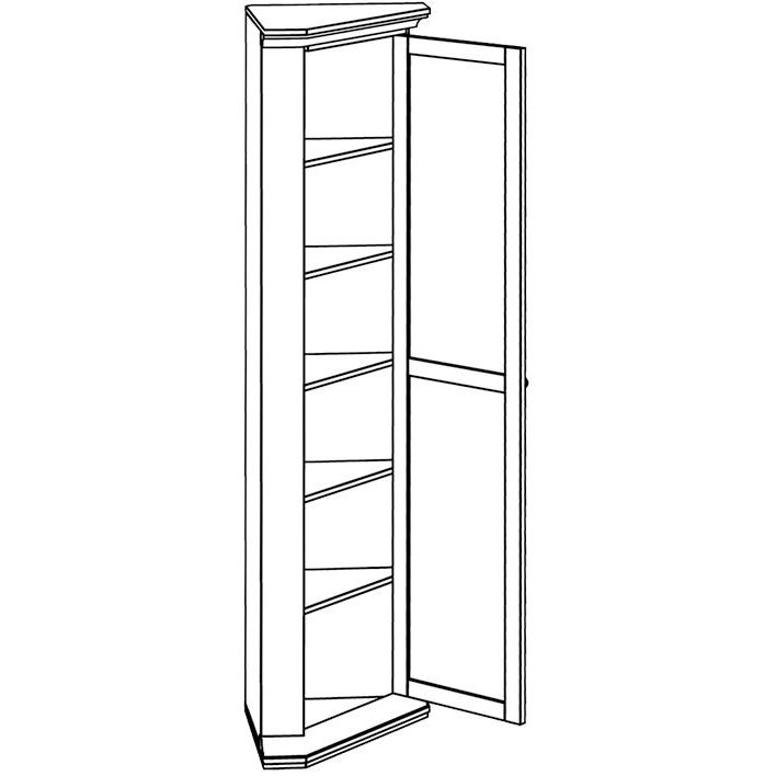 Шкаф угловой Beige corner Шкаф угловой Beige corner во Владивостоке
