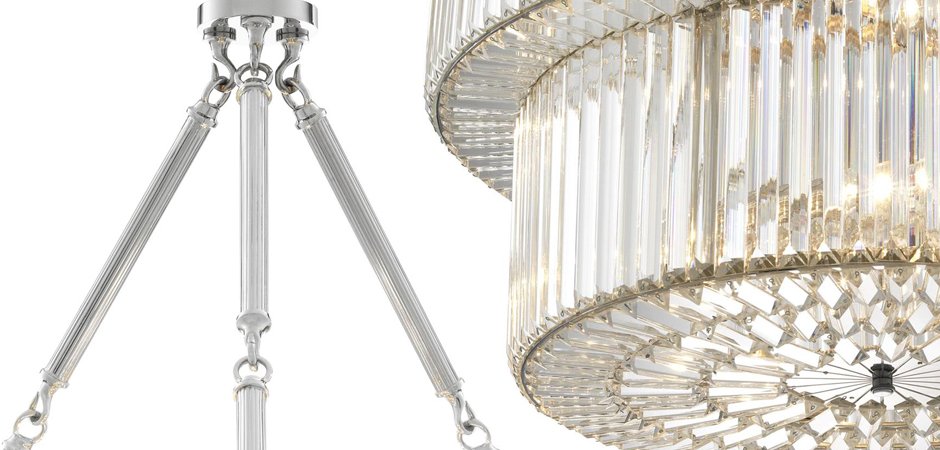Люстра Chandelier Infinity Double Nickel Люстра Chandelier Infinity Double Nickel - Loft-Concept во Владивостоке
