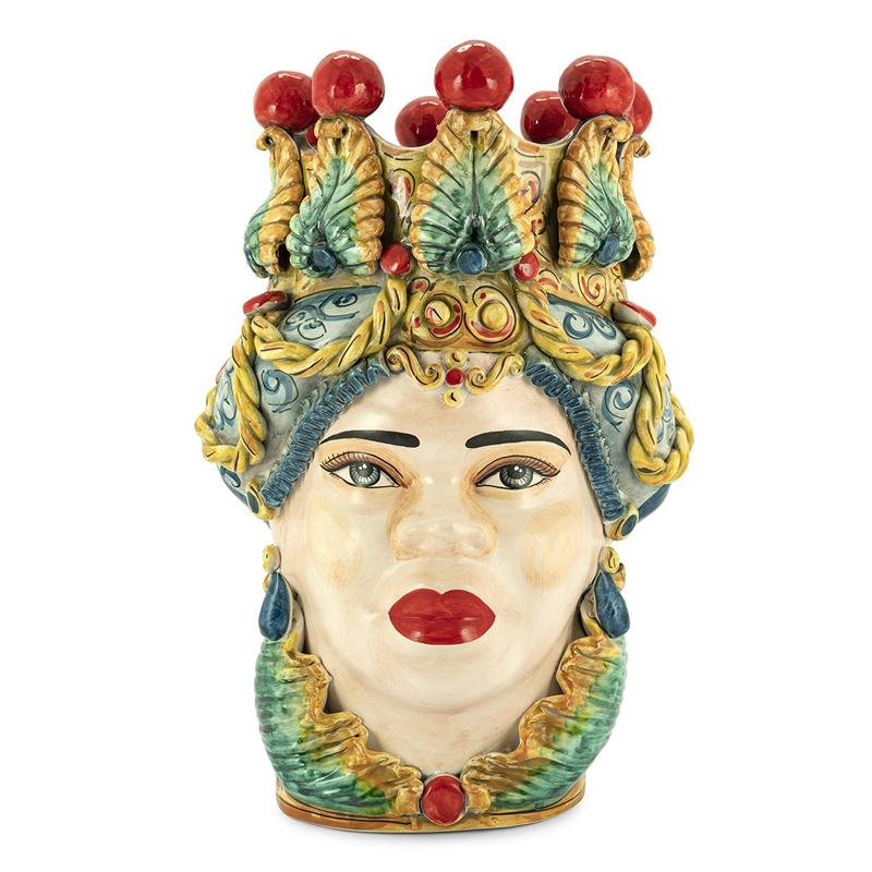 Ваза VASE MORO LADY BIG TRAD. Мульти Ваза VASE MORO LADY BIG TRAD. Мульти во Владивостоке | Loft Concept