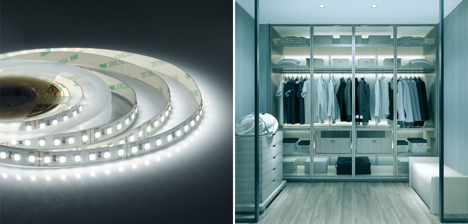 Светодиодная лента 14,4W/m 120LED/m 2835SMD холодный белый Светодиодная лента 14,4W/m 120LED/m 2835SMD холодный белый - Loft-Concept во Владивостоке