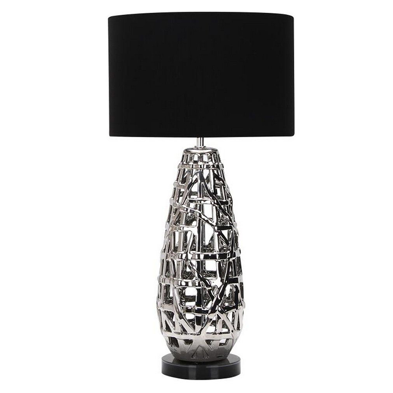 Настольная лампа Magno Table lamp Черный Хром Настольная лампа Magno Table lamp Черный Хром во Владивостоке | Loft Concept