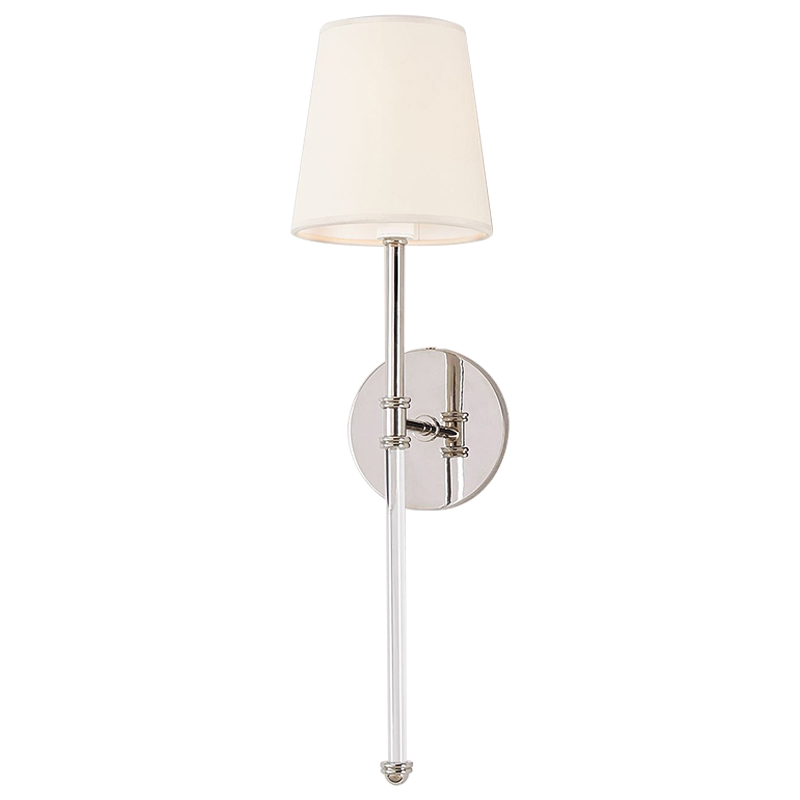 Бра Natale Sconce Nickel Никель Белый Бра Natale Sconce Nickel Никель Белый во Владивостоке | Loft Concept