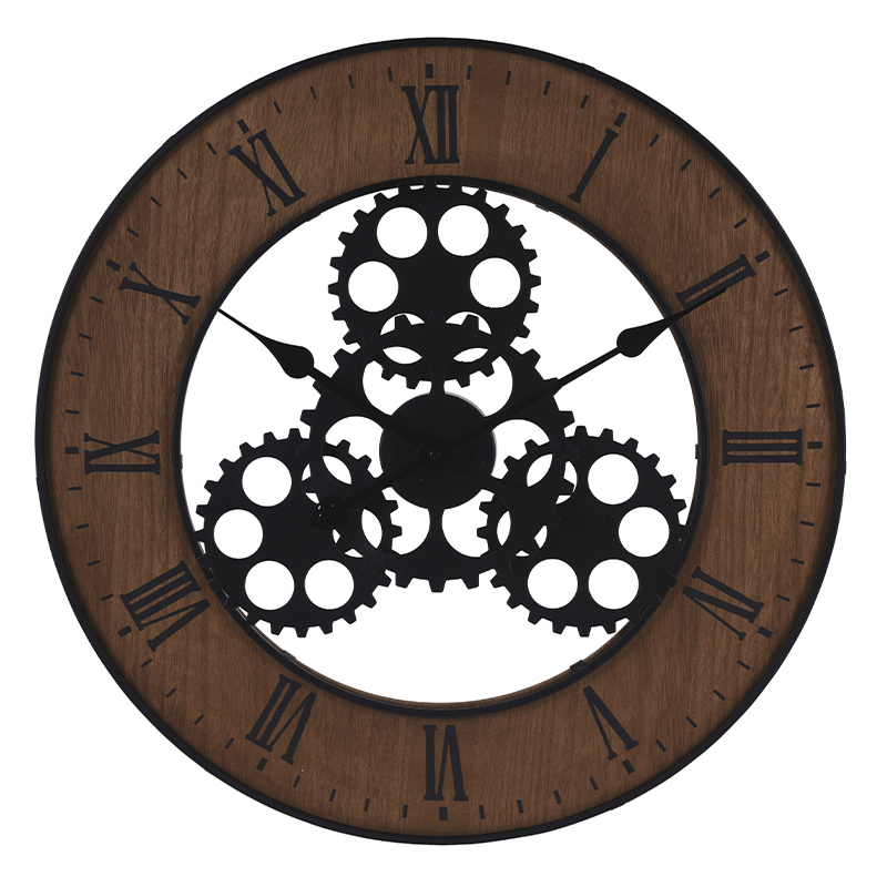 Часы Gears Черный Коричневый Часы Gears Черный Коричневый во Владивостоке | Loft Concept