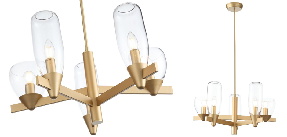 Люстра Houston 5 lamps Люстра Houston 5 lamps - Loft-Concept во Владивостоке