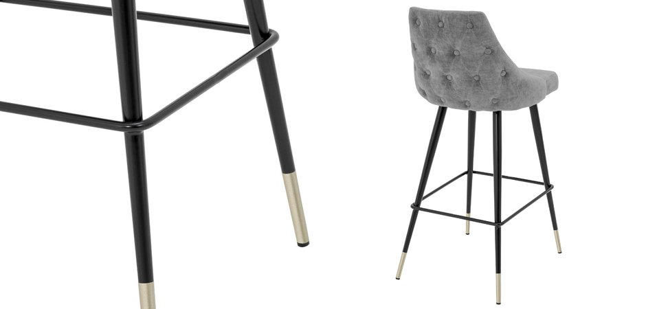 Барный стул Eichholtz Bar Stool Cedro Grey - фото №2