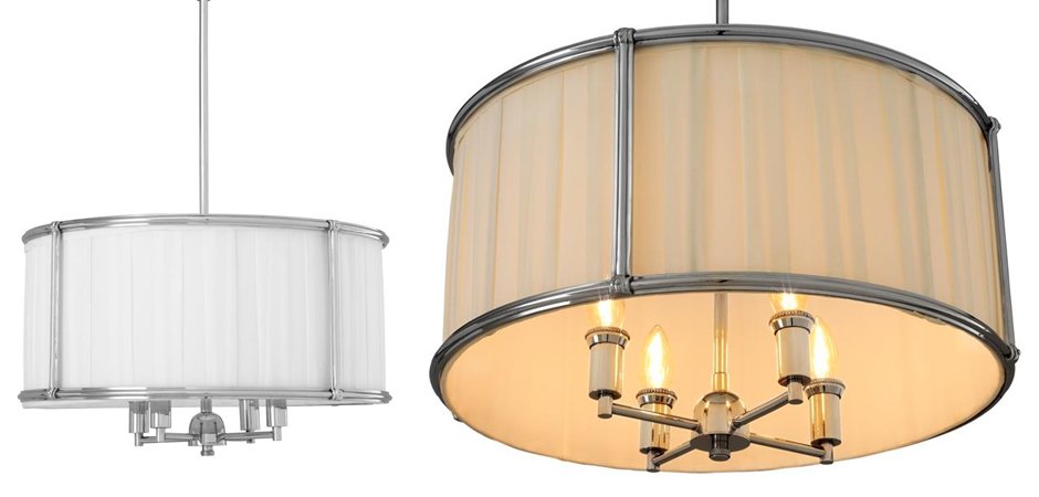 Люстра Eichholtz Chandelier Hammond Nickel - Loft-Concept во Владивостоке