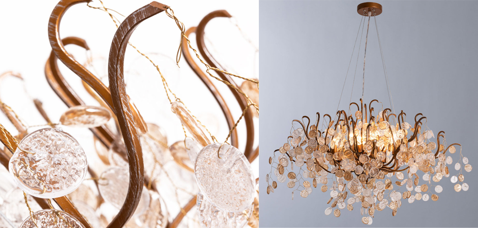 Люстра FAIRYTREE Chandelier Amber Pendants 100 Люстра FAIRYTREE Chandelier Amber Pendants 100 - Loft-Concept во Владивостоке