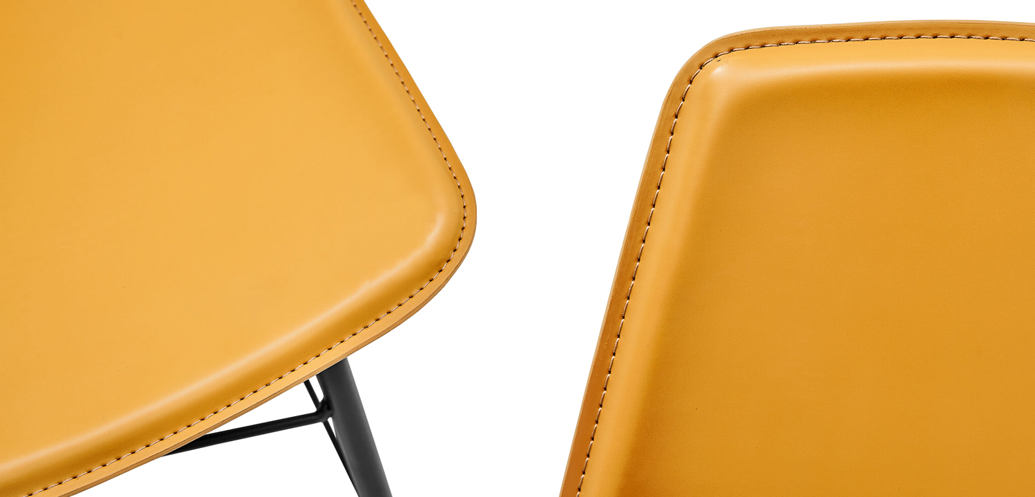 Стул Blaan Stool yellow - фото