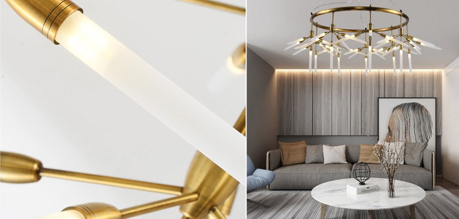 Люстра Spur Ring Chandelier Люстра Spur Ring Chandelier - Loft-Concept во Владивостоке