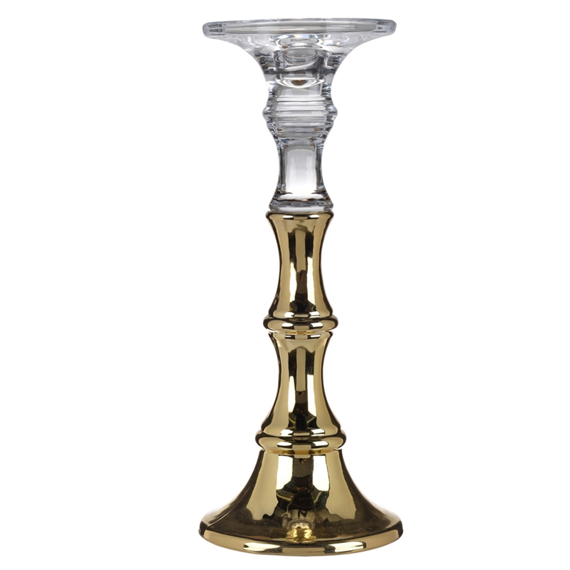 Подсвечник Eugenie Candlestick 30 Глянцевое золото Подсвечник Eugenie Candlestick 30 Глянцевое золото во Владивостоке | Loft Concept