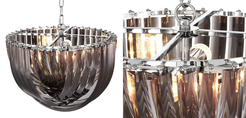 Люстра Chandelier Murano Smoke 50 Люстра Chandelier Murano Smoke 50 - Loft-Concept во Владивостоке