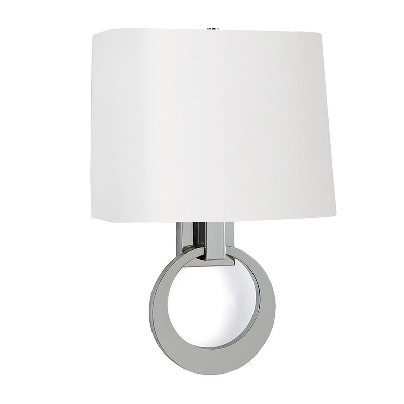 Бра Dana Sconce Silver Ring Серебряный Белый Бра Dana Sconce Silver Ring Серебряный Белый во Владивостоке | Loft Concept