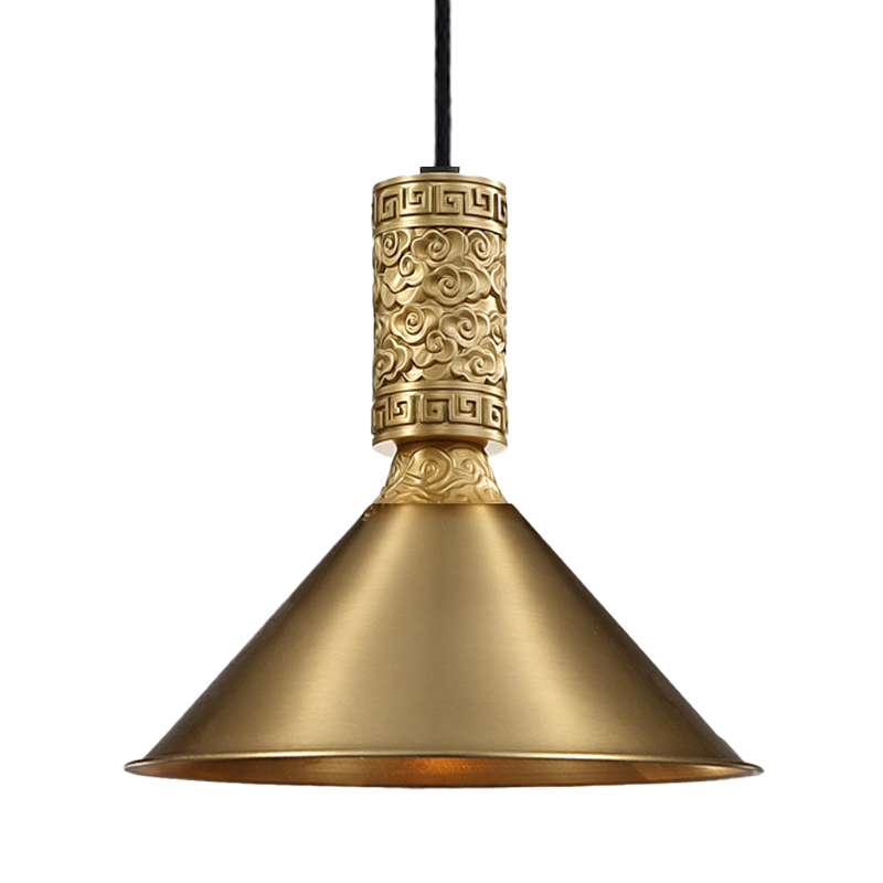 Подвесной светильник Yun Metal Lamp Латунь Подвесной светильник Yun Metal Lamp Латунь во Владивостоке | Loft Concept