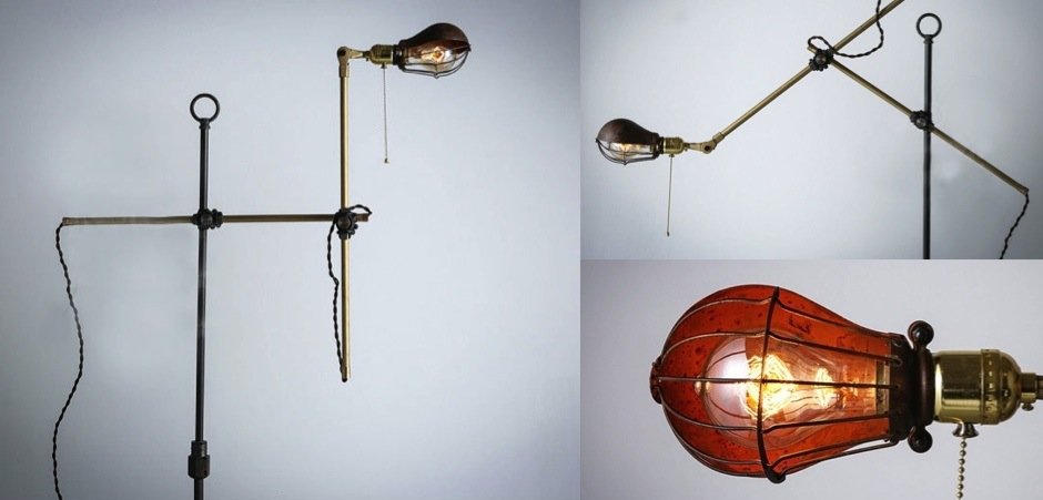 Напольный светильник Steampunk Extension Pole Floor 2 Напольный светильник Steampunk Extension Pole Floor 2 - Loft-Concept во Владивостоке
