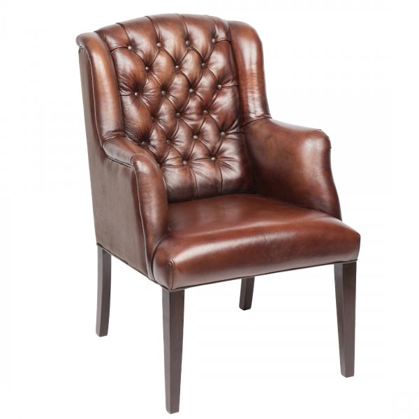 Кресло Leather Elegance Коричневый во Владивостоке | Loft Concept 