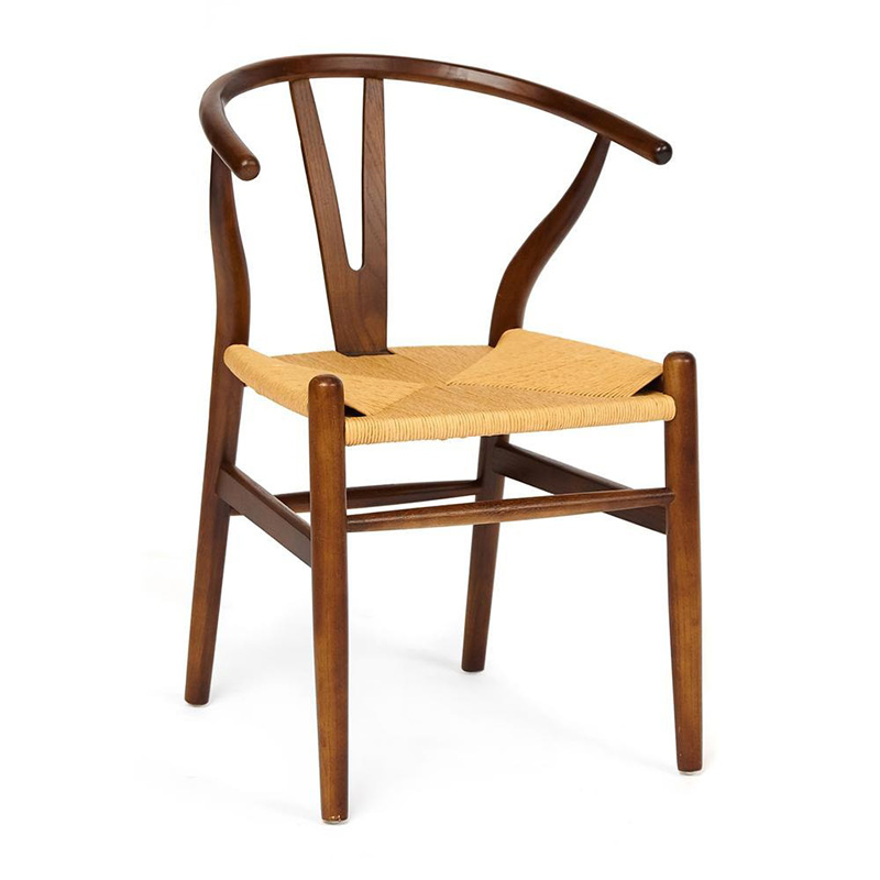 Стул Scandinavian Hand Weaving Elm ручное плетение Орех Бежевый Стул Scandinavian Hand Weaving Elm ручное плетение Орех Бежевый во Владивостоке | Loft Concept