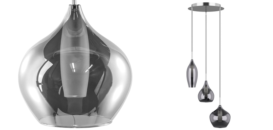 Люстра Candiano Smoke Triple Люстра Candiano Smoke Triple - Loft-Concept во Владивостоке