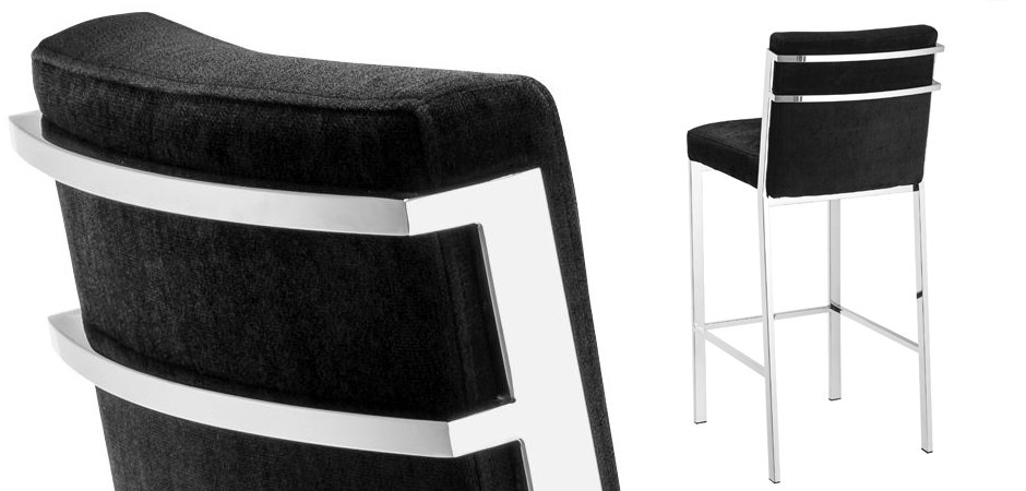 Барный стул Eichholtz Bar Stool Scott Steel Барный стул Eichholtz Bar Stool Scott Steel - Loft-Concept во Владивостоке