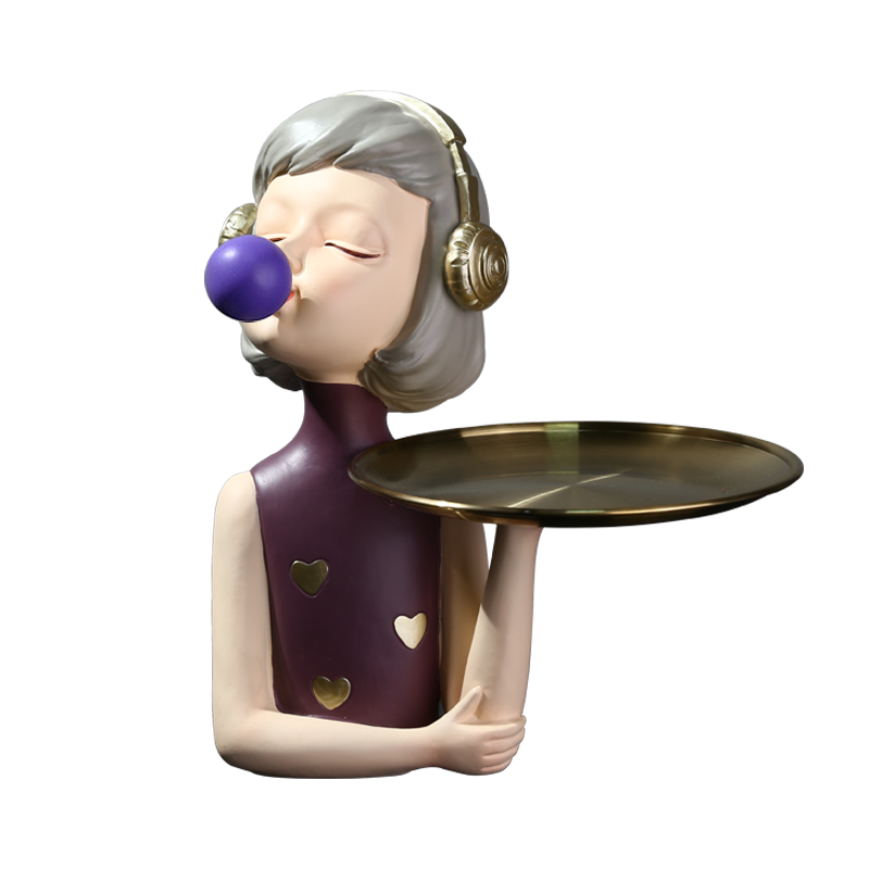 Статуэтка Bubble Gum purple Мульти Статуэтка Bubble Gum purple Мульти во Владивостоке | Loft Concept