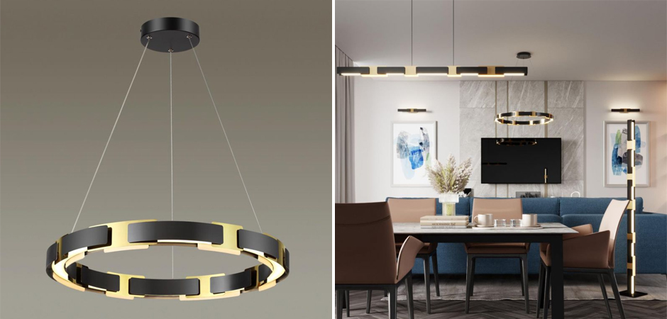 Люстра Shades of Gold диаметр 60 см Люстра Shades of Gold диаметр 60 см - Loft-Concept во Владивостоке