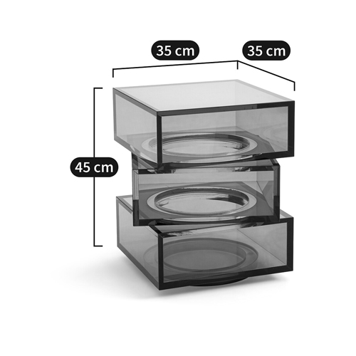Стол журнальный в форме кубов Acrylic Furniture Lumina Mint Breeze Стол журнальный в форме кубов Acrylic Furniture Lumina Mint Breeze во Владивостоке
