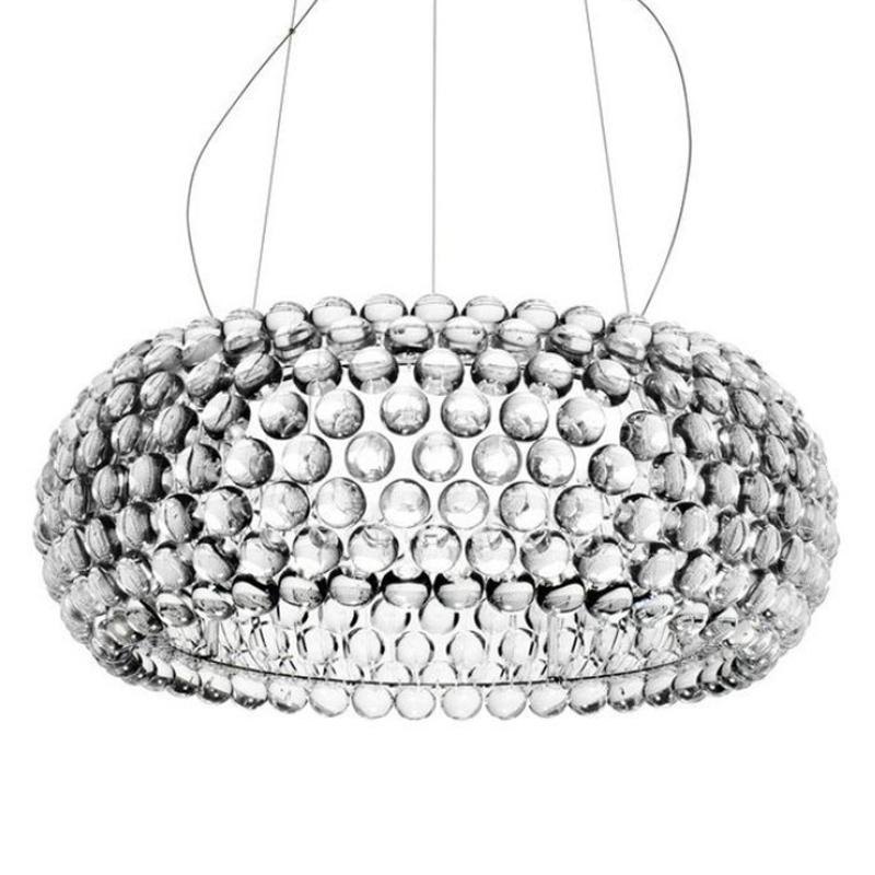 Люстра Foscarini Caboche Clear Patricia Urquiola Хром Прозрачный (Transparent) Люстра Foscarini Caboche Clear Patricia Urquiola Хром Прозрачный (Transparent) во Владивостоке | Loft Concept
