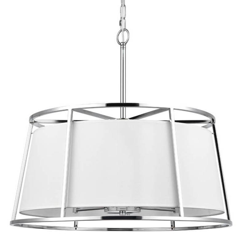 Люстра Alexis Chandelier 60 Хром Белый во Владивостоке | Loft Concept 
