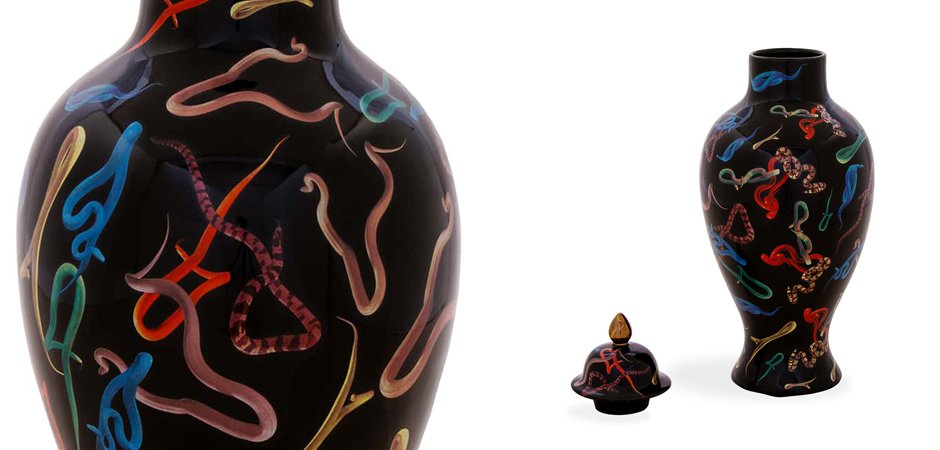 Ваза Seletti Vase Snakes Toiletpaper Ваза Seletti Vase Snakes Toiletpaper - Loft-Concept во Владивостоке
