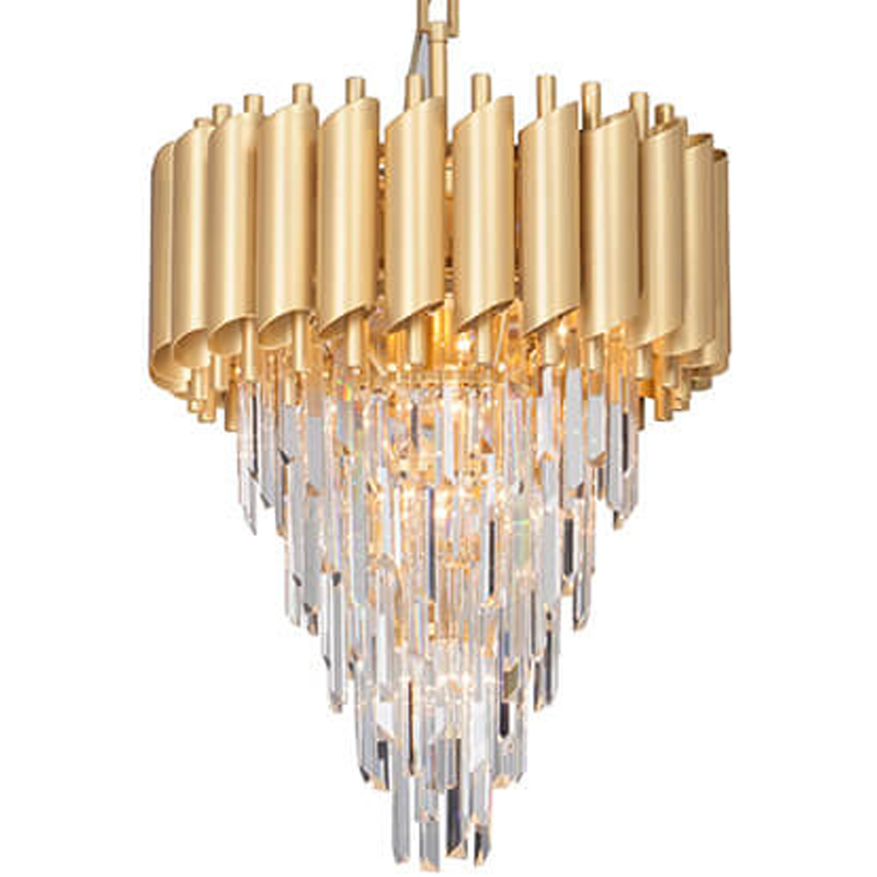 Empire Gold Chandelier Crystal D 50 Глянцевое золото Empire Gold Chandelier Crystal D 50 Глянцевое золото во Владивостоке | Loft Concept