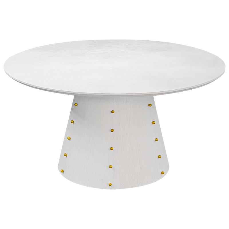 Las Vegas Table White Burl Обеденный Стол ivory ( слоновая кость ) Золотой Las Vegas Table White Burl Обеденный Стол ivory ( слоновая кость ) Золотой во Владивостоке | Loft Concept